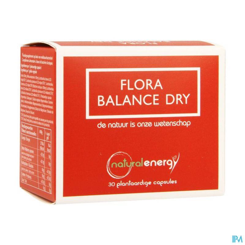 Natural Energy Flora Balance Dry V-caps 30