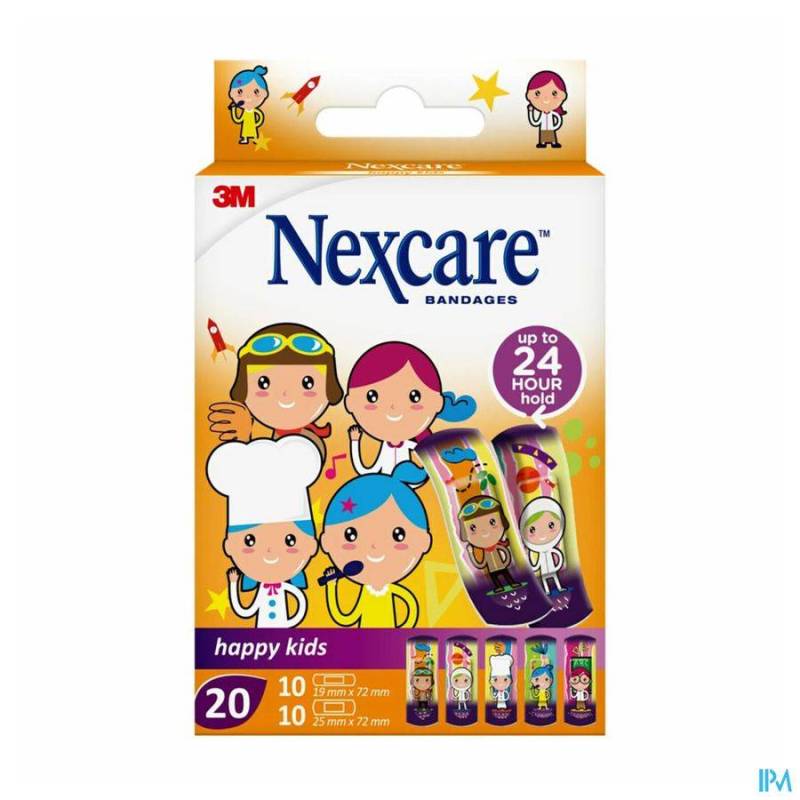 Nexcare 3m Happy Kids Beroepen Pleister 20 N0920pr