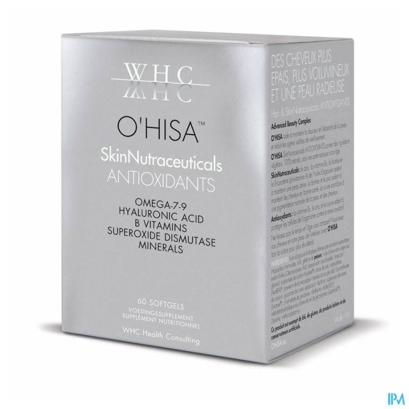 O'HISA SKINNUTRACEUTICALS A/OXIDANTS SOFTGEL 60