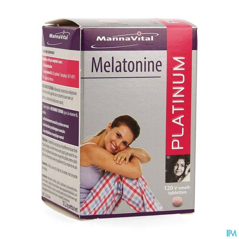 MANNAVITAL MELATONINE 120 TABL