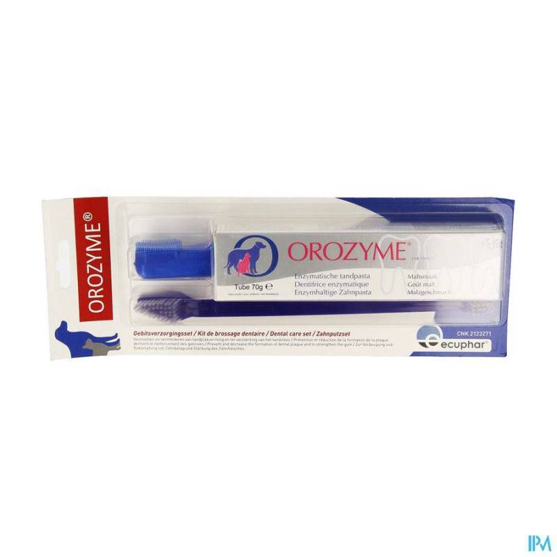 OROZYME KIT DE BROSSAGE DENTAIRE CHIEN