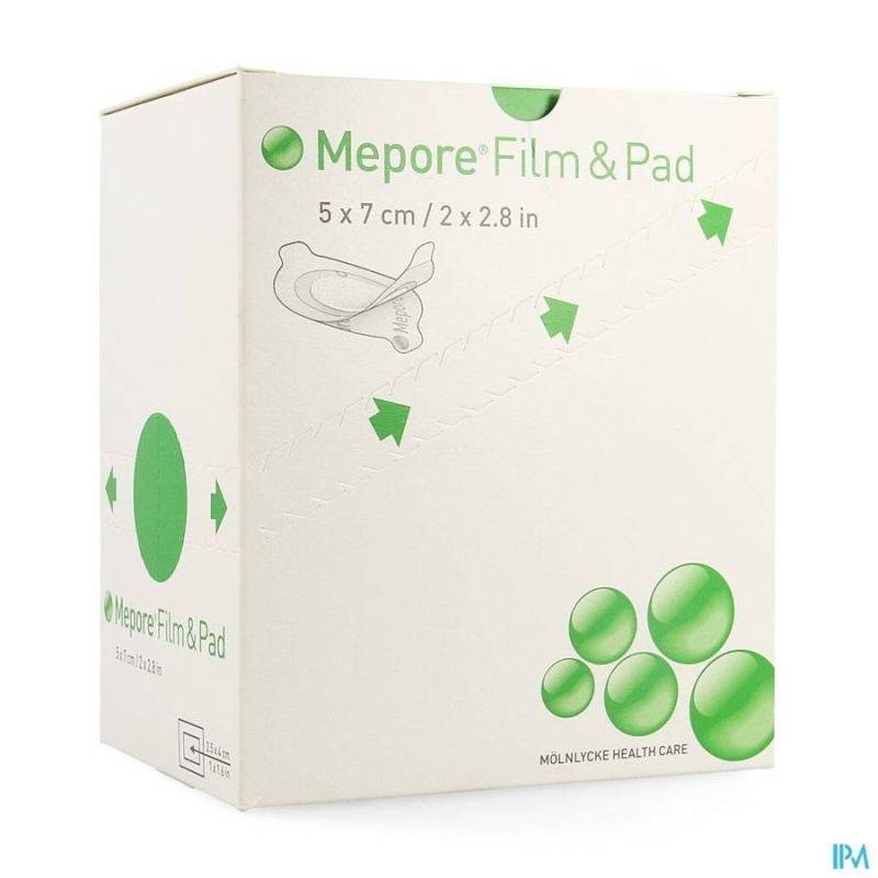 MEPORE FILM + PAD OVAL 5X 7CM 85 275200