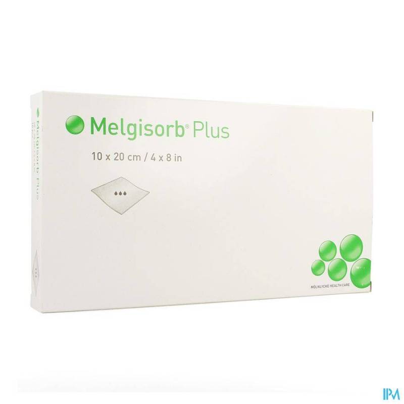 MELGISORB PLUS CAVITY CP STER 10X20CM 5 252500