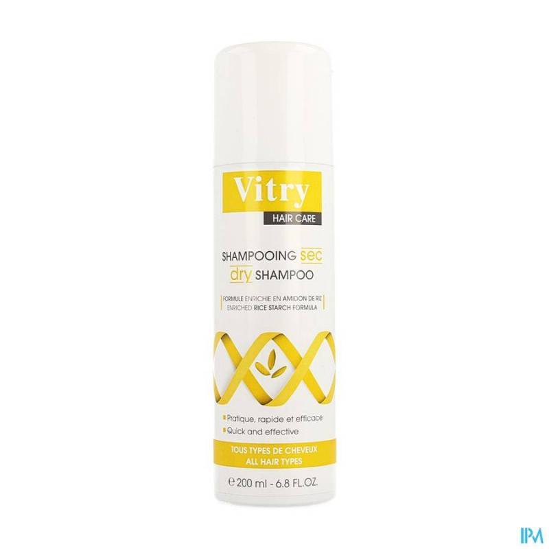 VITRY DROOGSHAMPOO Z/WATER AEROSOL 200ML