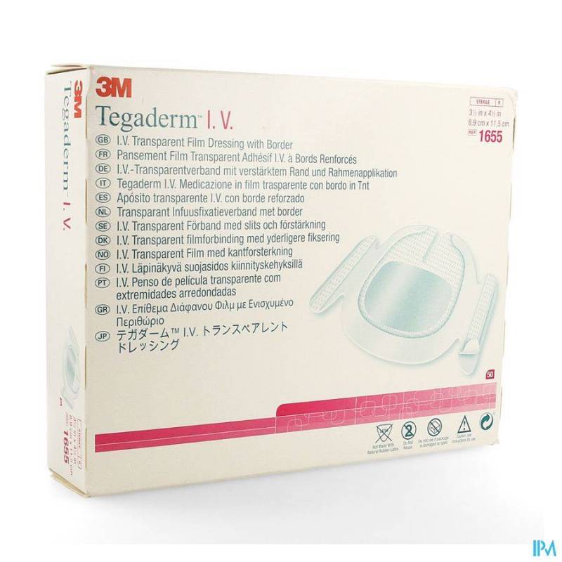 TEGADERM IV DRESSING 8,5X11,5CM 50 1655