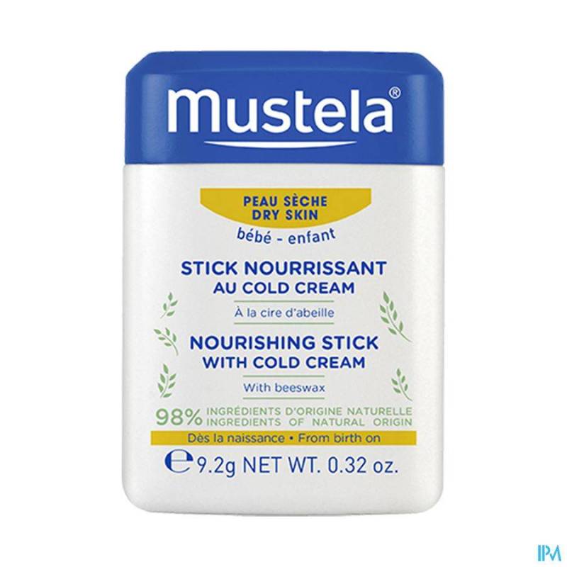 MUSTELA PS STICK NOURRISSANT COLD CREAM 9,2G