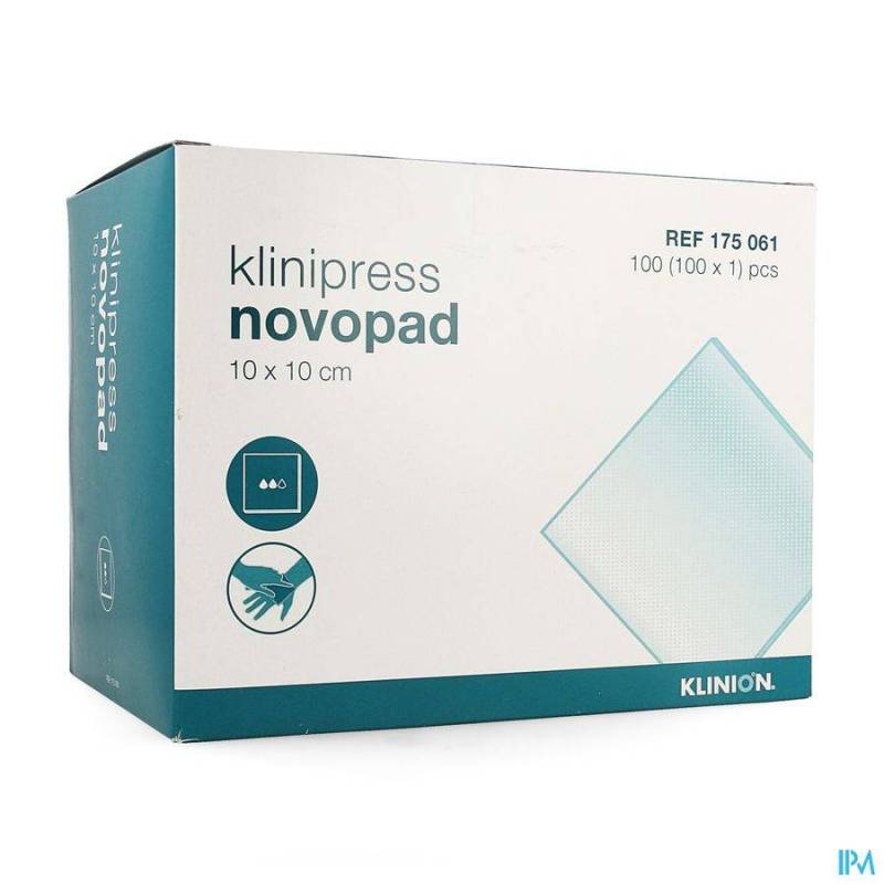 KLINION NOVOPAD 10 X 10CM 100 X 1 175061