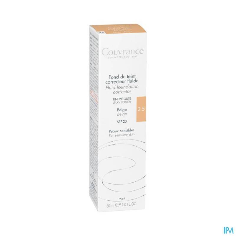 AVENE COUVRANCE FDT CORRECT. FLUIDE 2,5 BEIGE 30ML