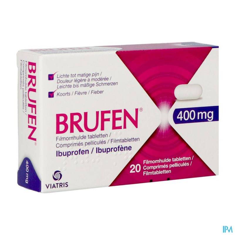 BRUFEN 400 MG COMP PELL TABL 20 X 400 MG