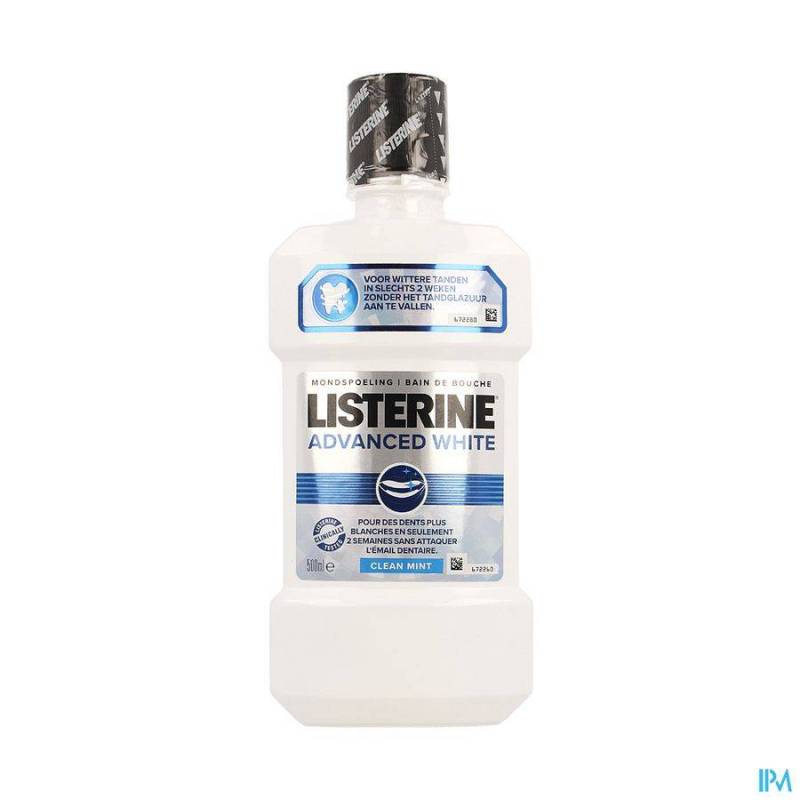 LISTERINE ADVANCED WHITE MONDSPOELING 500ML