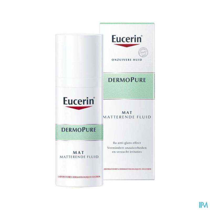 EUCERIN DERMOPURE 12H MATTIF. FLUID 50ML