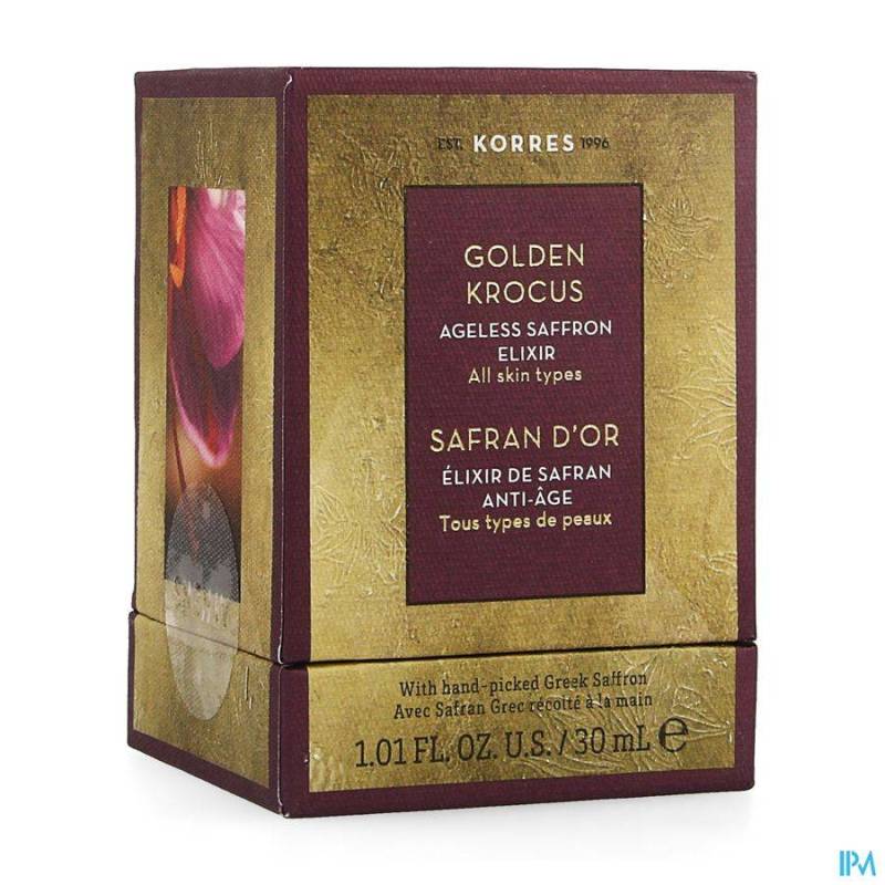 KORRES KF GOUDEN KROKUS SAFFRON ELIXIR 30ML