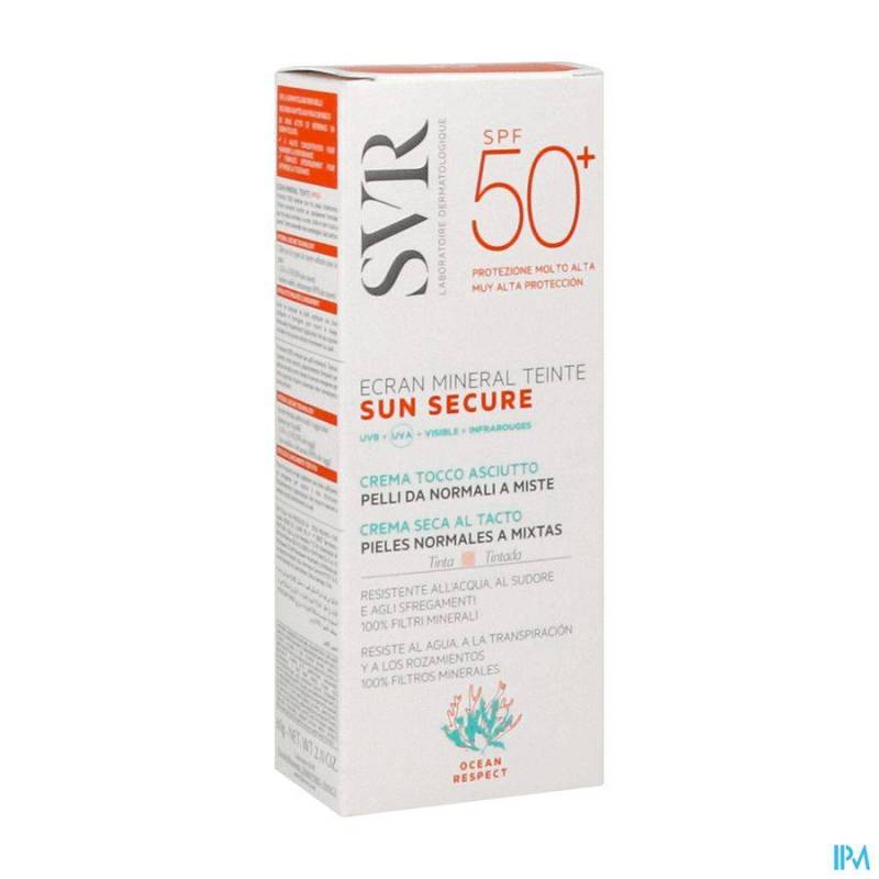 SUN SECURE MINERAL TEITE PEAU NORMALE IP50+ 60ML