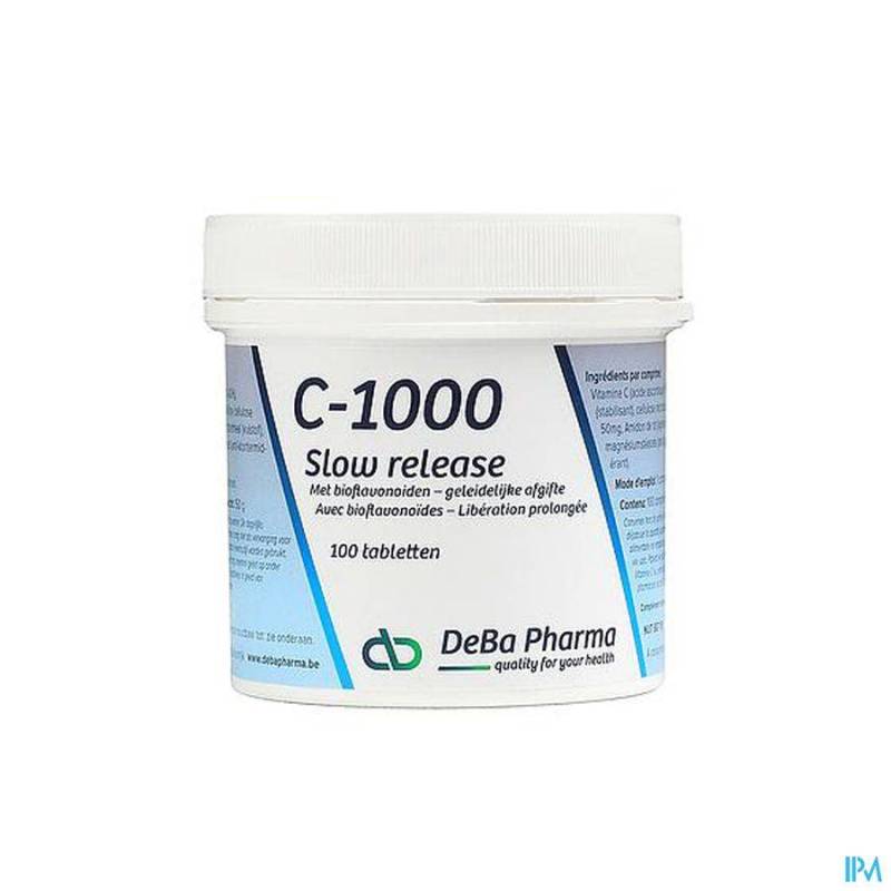 C-1000 SLOW RELEASE PLUS BIOFLAVON. COMP 250 DEBA