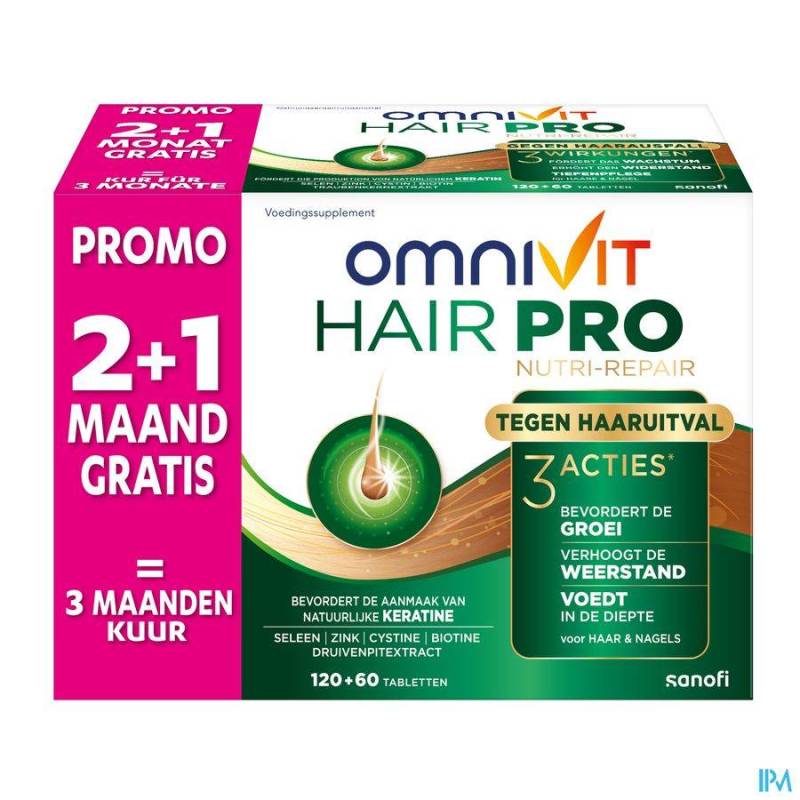 OMNIVIT HAIR PRO NUTRI REPAIR COMP 180