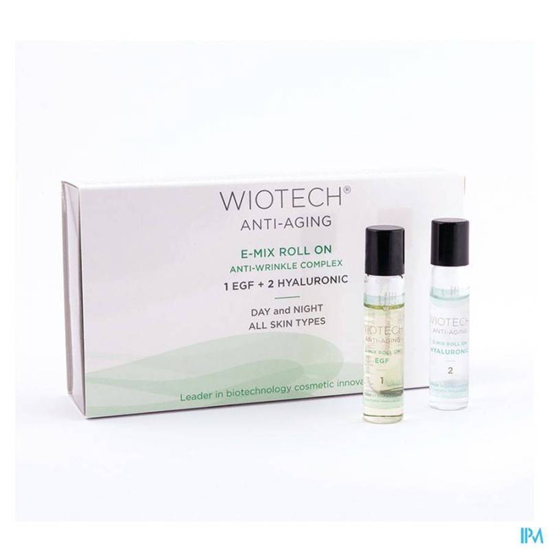 Wiotech Anti-Veroudering E-mix | Tegen Rimpels | Complex 5ml + 5ml