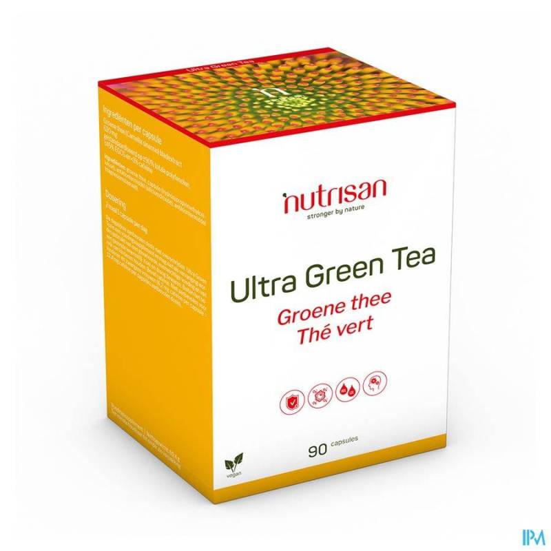 Ultra Green Tea Nf Vegetarian Capsules  90 Nutrisan