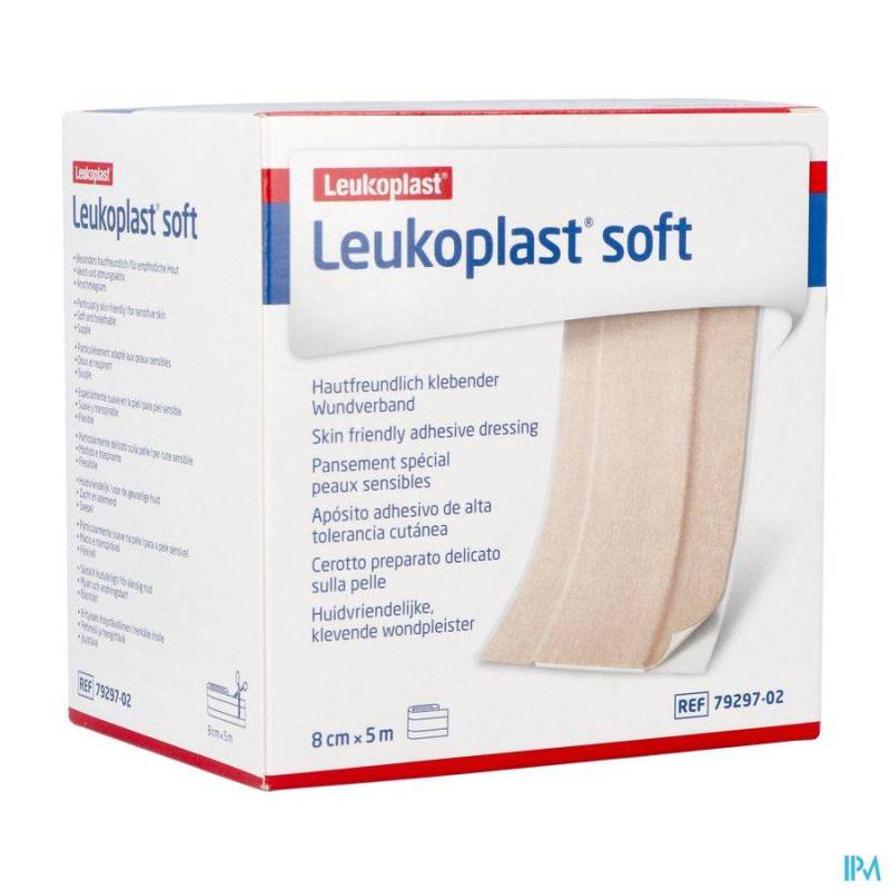 LEUKOPLAST SOFT 5MX8CM 1