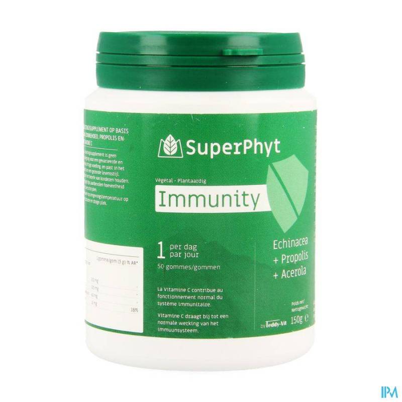 SUPERPHYT IMMUNITY +12 GUMMIES 50X3G TEDDY VIT