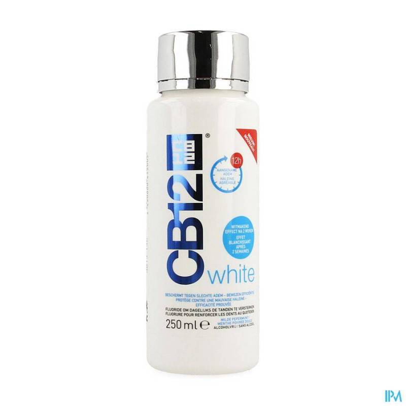 CB12 WHITE EAU BUCCALE 250ML