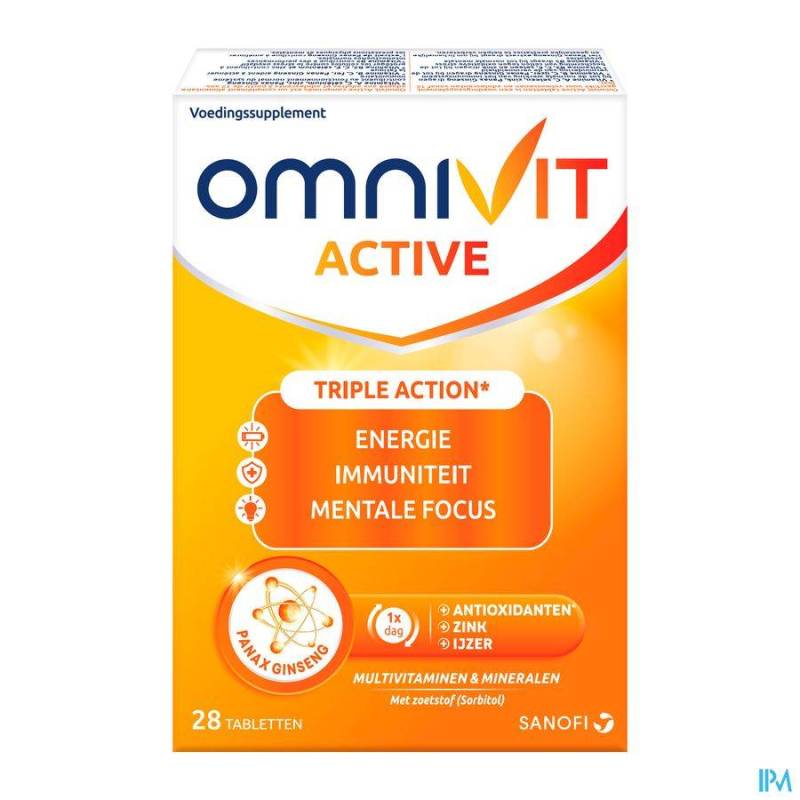 OMNIVIT ACTIVE COMP 28