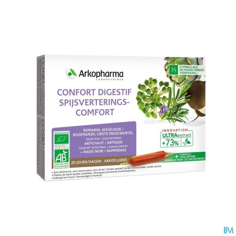 ARKOFLUIDE SPIJSVERTERINGCOMFORT BIO AMP 20