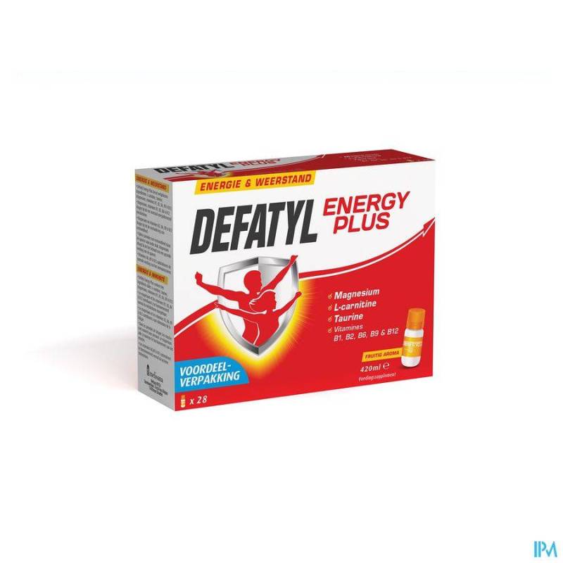 Defatyl Energy Plus 28 Flesjes