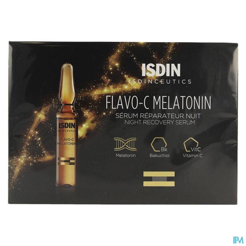 ISDINCEUTICS FLAVO-C MELATONIN AMP 10X2ML