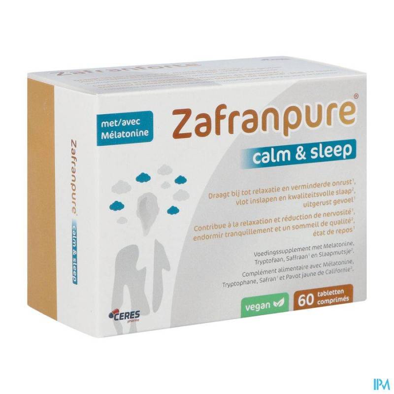 ZAFRANPURE CALM & SLEEP COMP 60