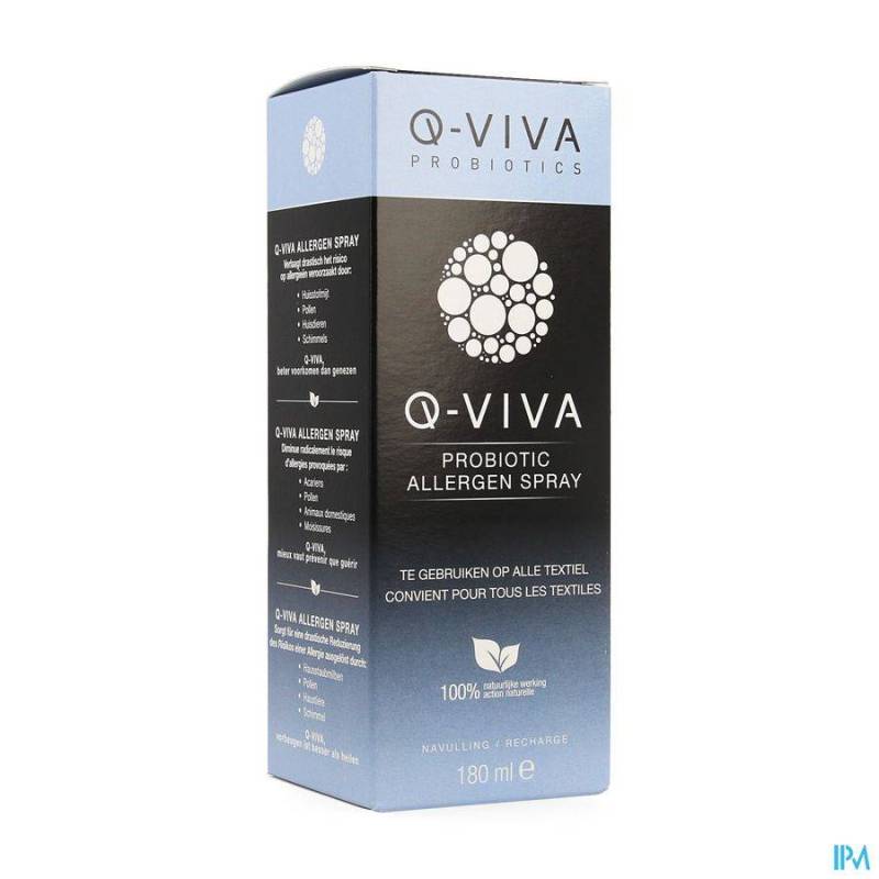 Q-VIVA PROBIOTIC ALLERGEN RECHARGE SPRAY 180ML