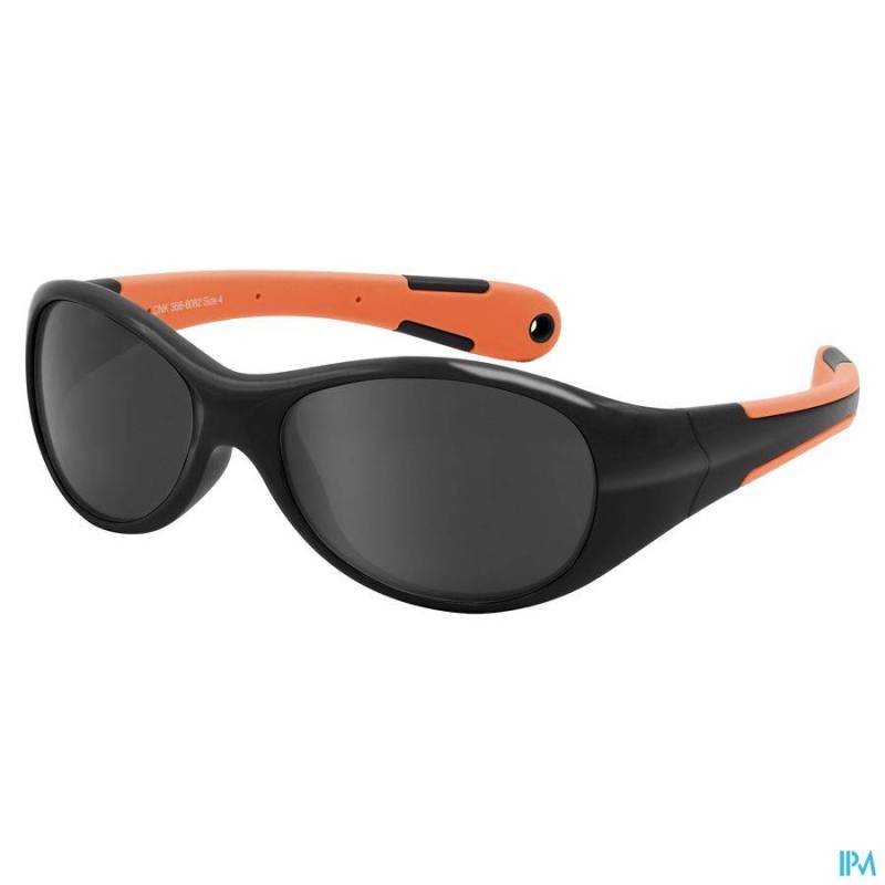 EUREKA CARE LUNETTE SOLEIL ENF. NOIRORANGE 4-12ANS