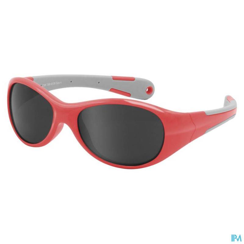 EUREKA CARE LUNETTE SOLEIL ENF. ROUGE-GRIS 4-12ANS