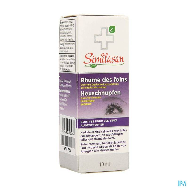 SIMILASAN HOOIKOORTS DRUPPELS OGEN 10ML