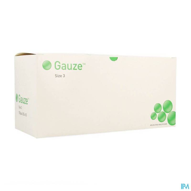 TAMPON ROND GAZE N3 STER 30MM 30X5 150860