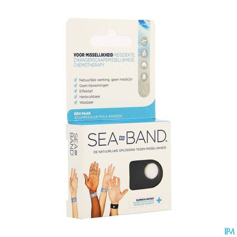 SEA BAND ADULTE BRACELET NOIR 2