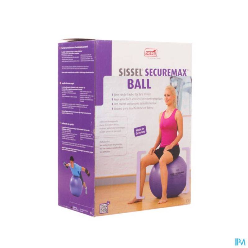 SISSEL BALL SECUREMAX ZITBAL DIAM.55CM ROOD