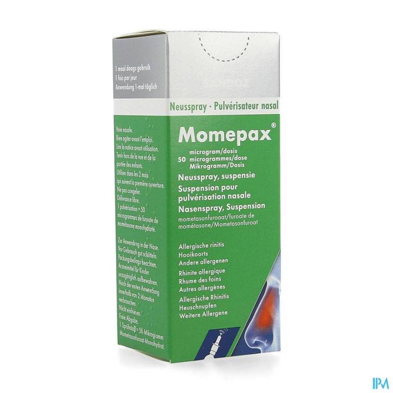 Momepax Sandoz 50mcg Neusspray 140 Dosissen