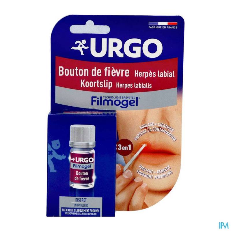 URGO BOUTON DE FIEVRE PANSEMENT GEL 3ML NF