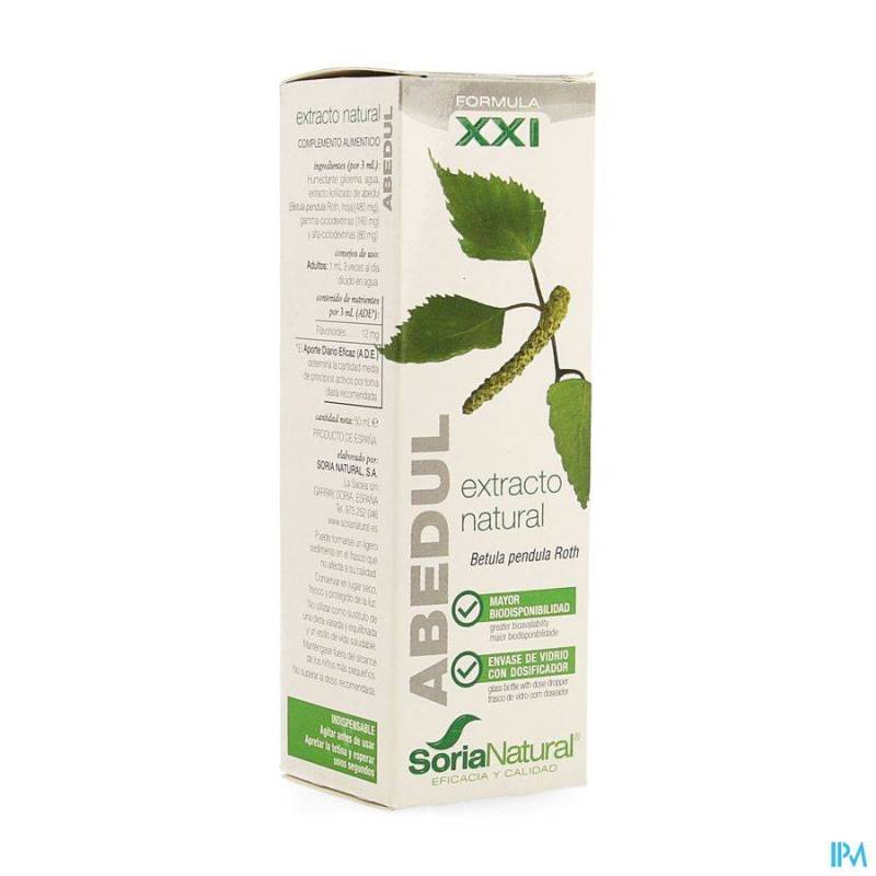 SORIA BETULA PENDULA XXI EXTR.FL. 50ML