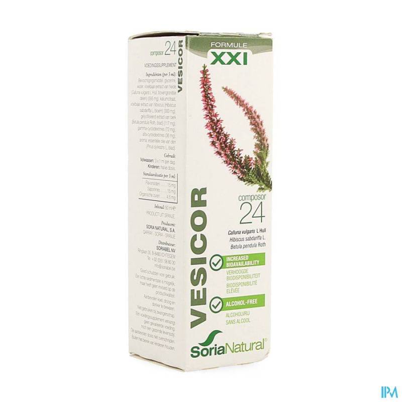 SORIA COMPOSOR N24 VESICOR XXI 50ML