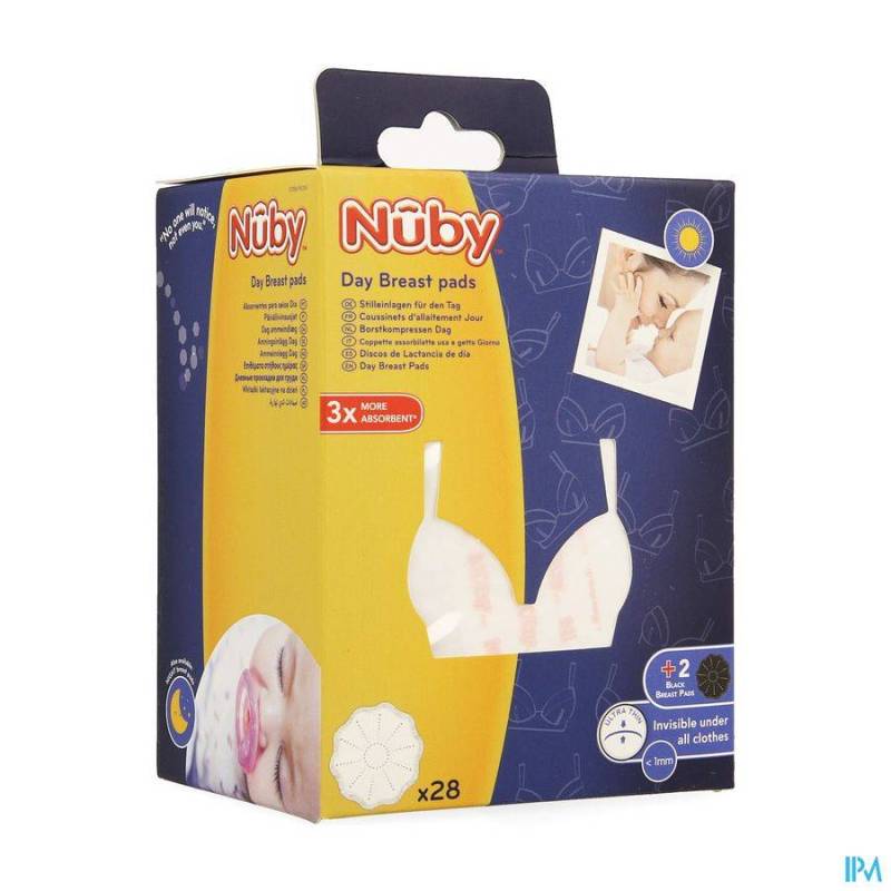 NUBY COUSSINETS ALLAITEMENT JOUR BLANC 30