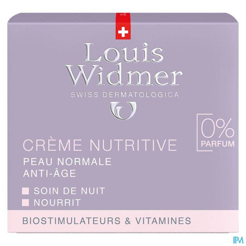 WIDMER CREME NUTRITIVE N/PARF 50ML