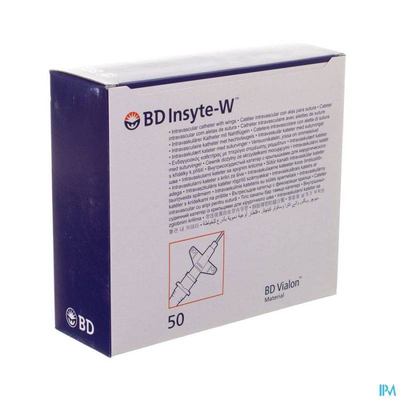 BD INSYTE-W CATH.IV 18G 2 1,3X45MM GROEN 50 381346