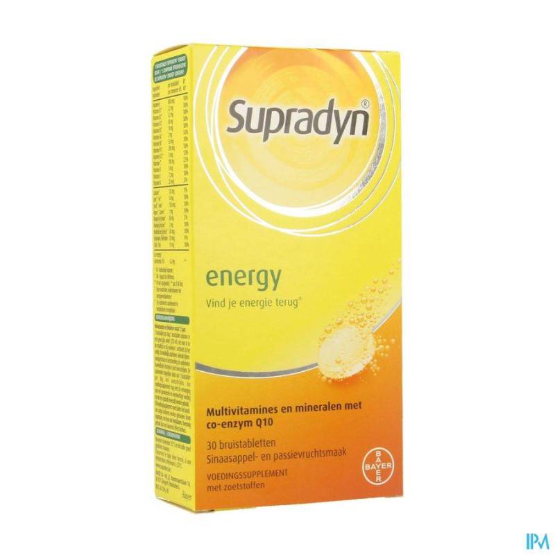SUPRADYN ENERGY BRUISTABLETTEN 30