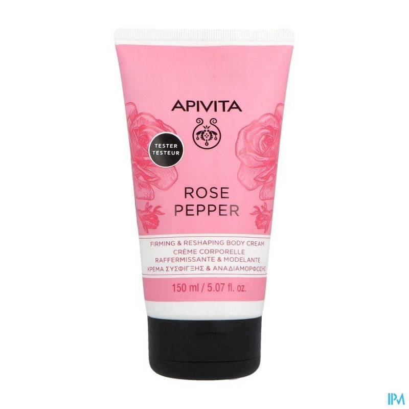 APIVITA BODY CREME VERSTEVIGEND ROSE&PEPPER 150ML