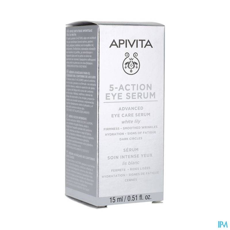 APIVITA 5 ACTION SERUM YEUX 15ML