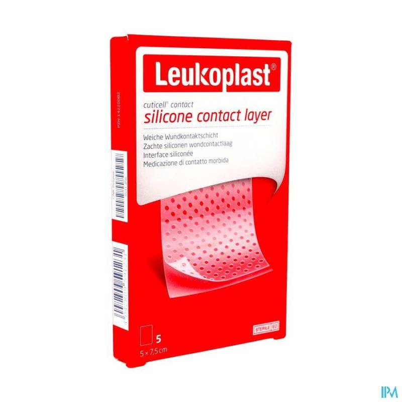 CUTICELL CONTACT 5CMX7,5CM 5 LEUKOPLAST