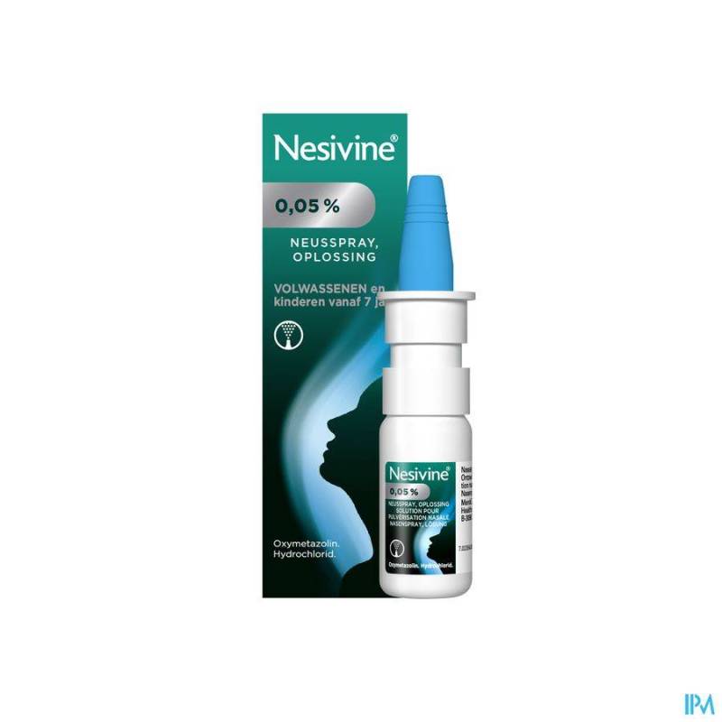 NESIVINE 0,05% CLASSIC SPRAY NASAL 10ML