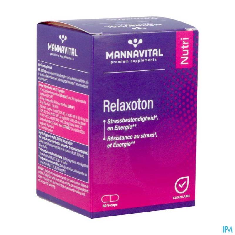 MANNAVITAL RELAXOTON COMP 60