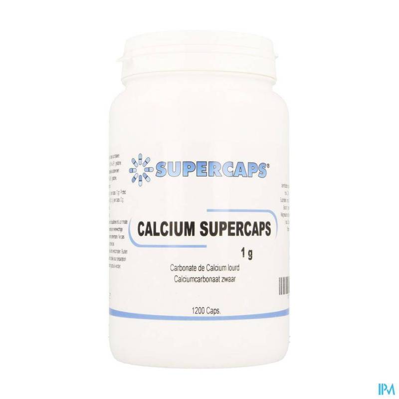 CALCIUM CARB. SUPERCAPS Capsules  1200X1000MG